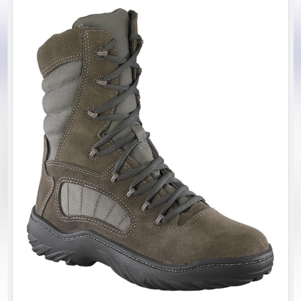 Reebok Men's Brown and Gray Boots